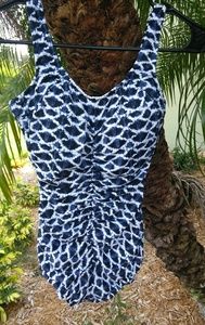 New Printed One Piece Swimsuit (Size 10)